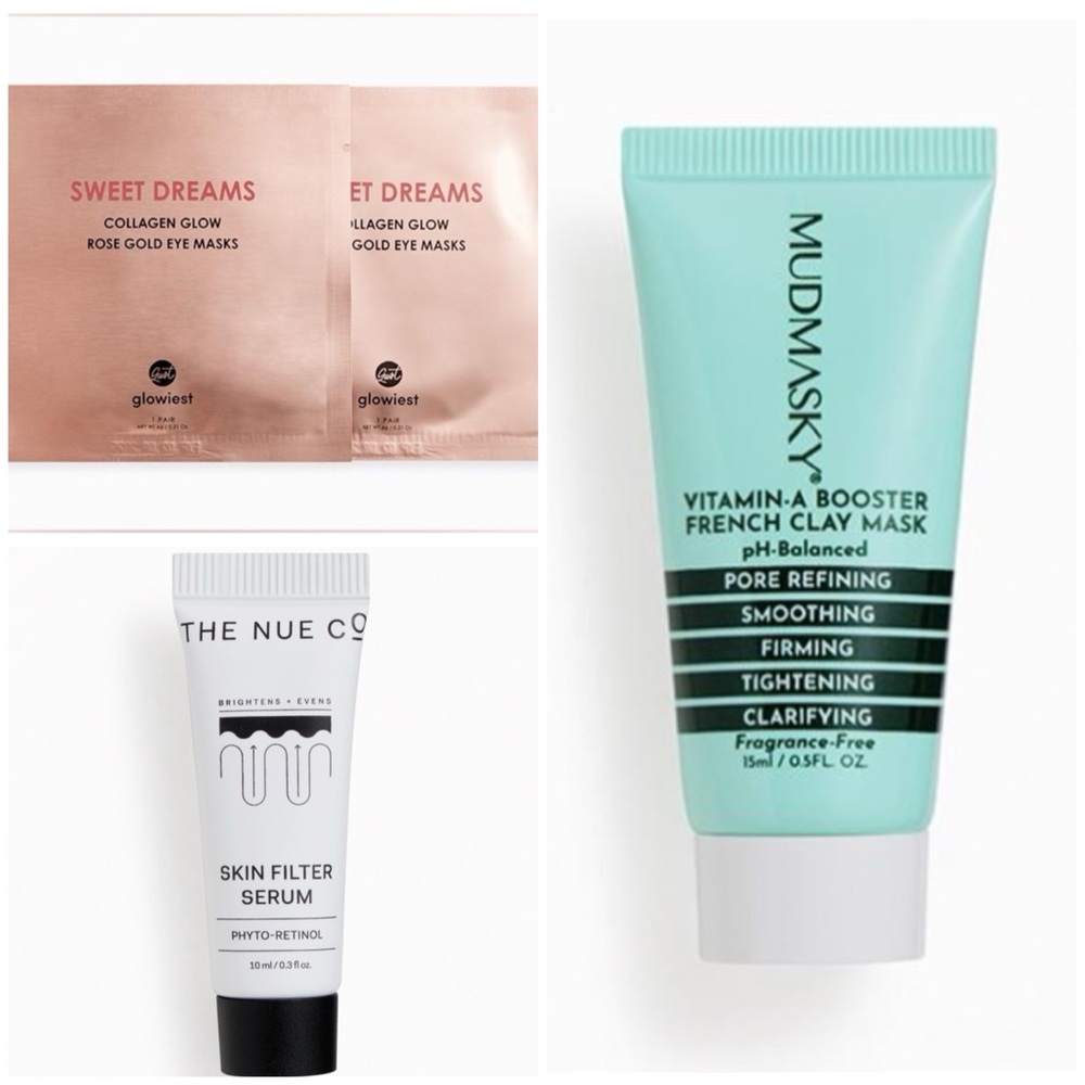 Mini Skincare Bundle | MUDMASKY, THE NUE CO, GLOWIEST